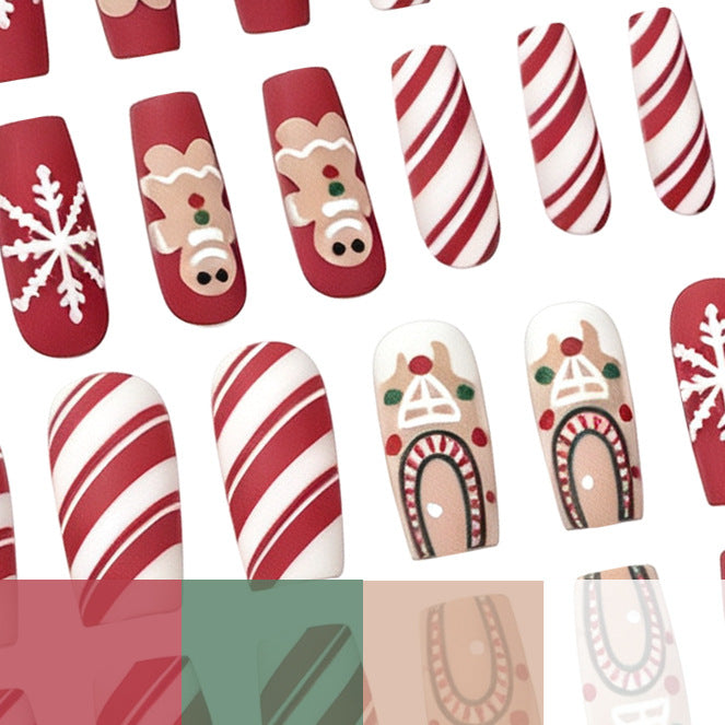 Festive Holiday-Themed Nail Art Enhancements Stornfield