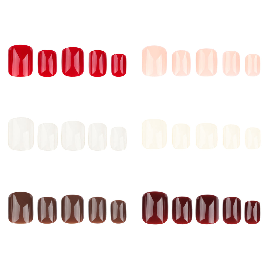 Artful Nail Extensions with Elegant Glossy Finish Stornfield