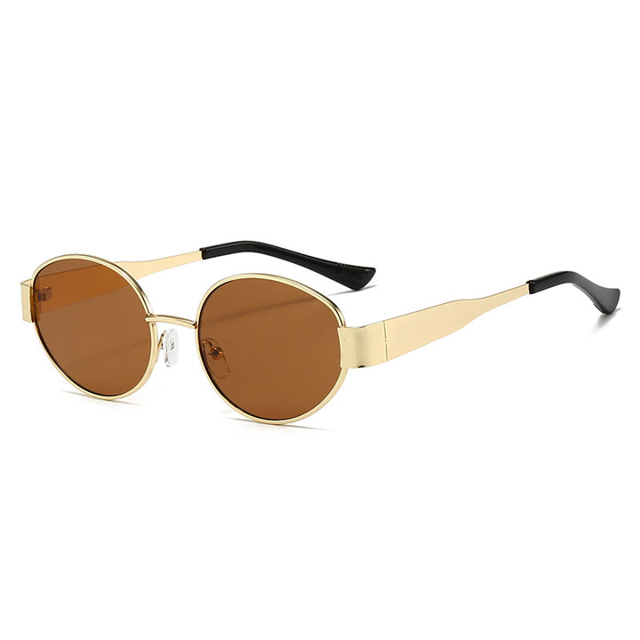 Women Vintage Sunglasses in Oval Design Stornfield