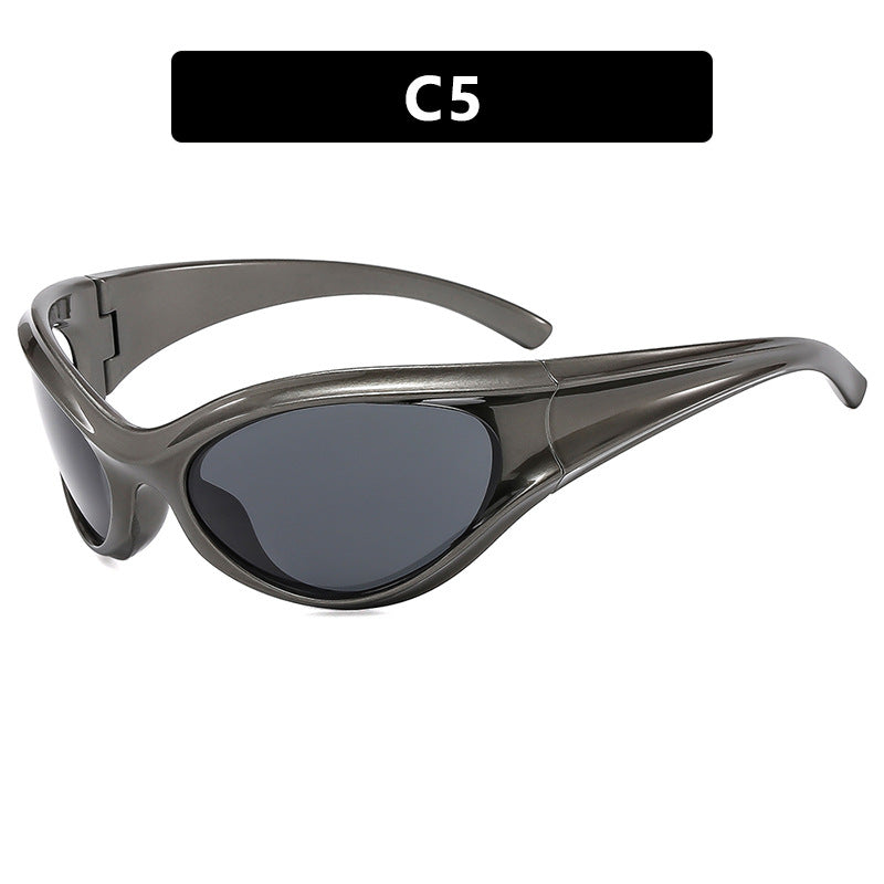 Women sporty sunglasses with aerodynamic design Stornfield
