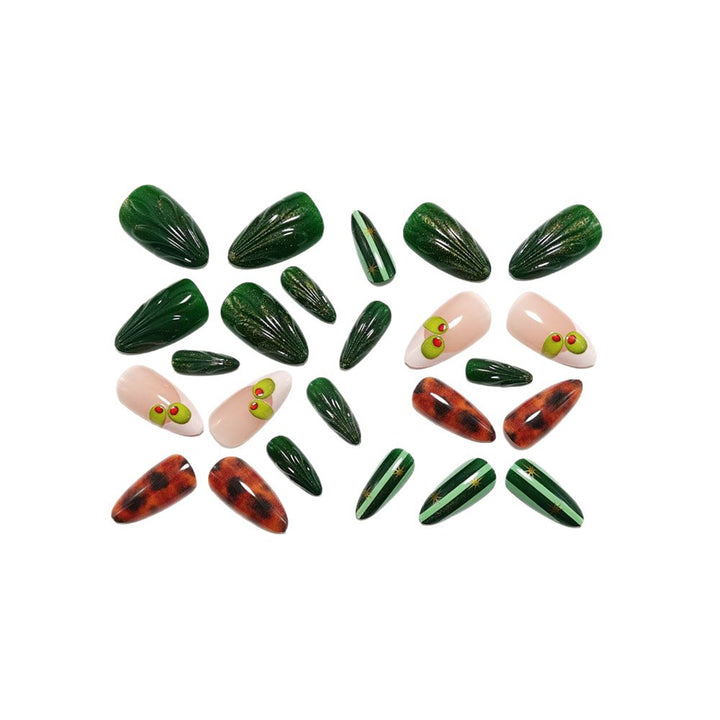 Artistic 3D decorated artificial nails Stornfield