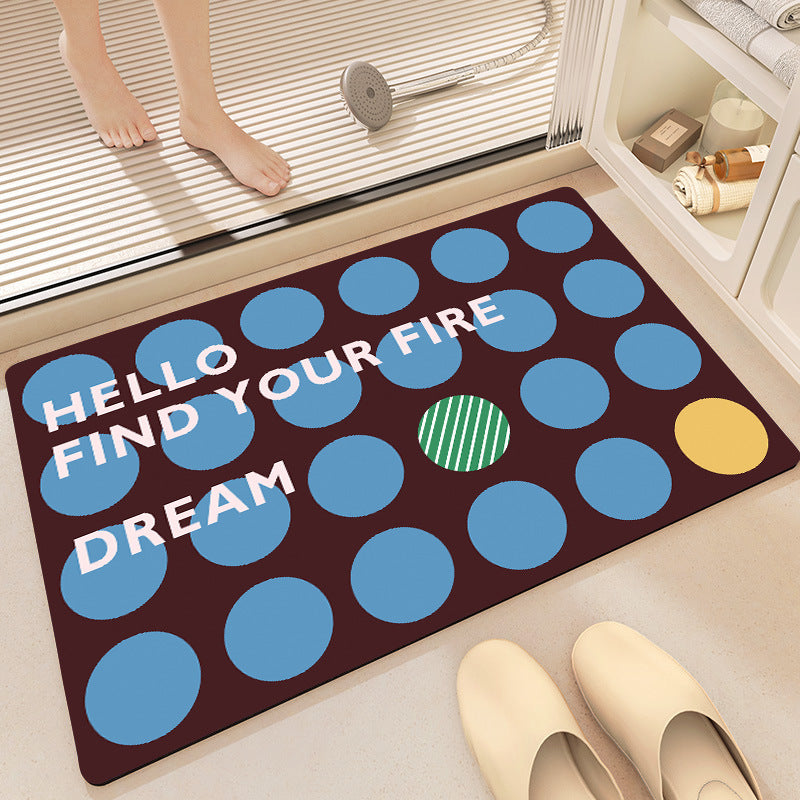 Luxurious Bathroom Floor Mat Stornfield