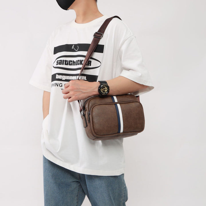 Casual Leather Shoulder Bag