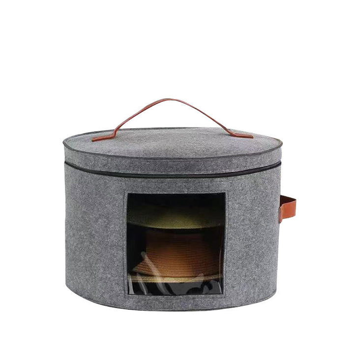 Practical storage basket with viewing window Stornfield