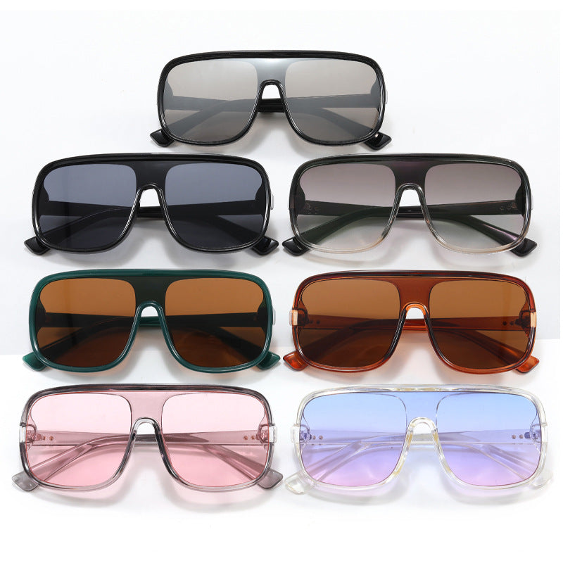Women’s fashionable oversized sunglasses in futuristic design Stornfield