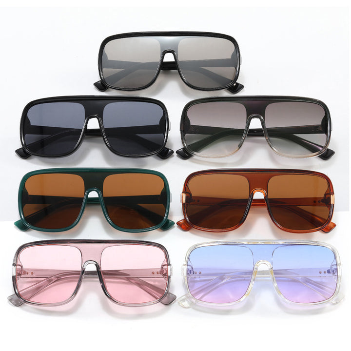 Women’s fashionable oversized sunglasses in futuristic design Stornfield