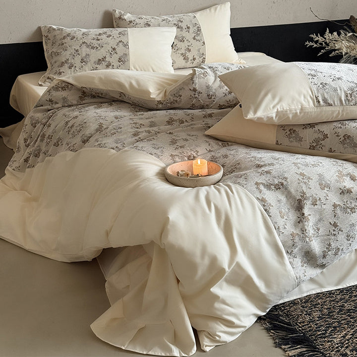Botanical Patchwork Duvet Cover Set