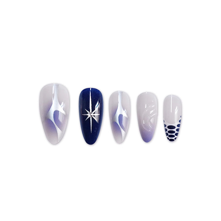 Elegant Stiletto Press-On Nail Set Stornfield