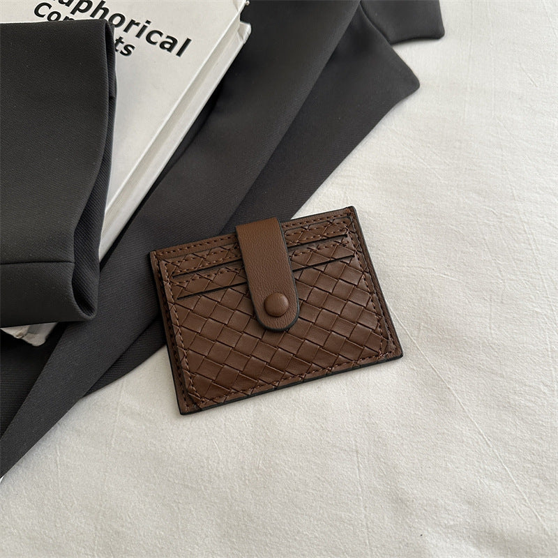 Minimalist Leather Card Holder Stornfield
