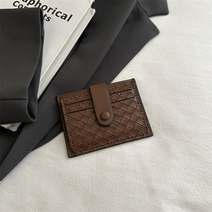 Minimalist Leather Card Holder Stornfield