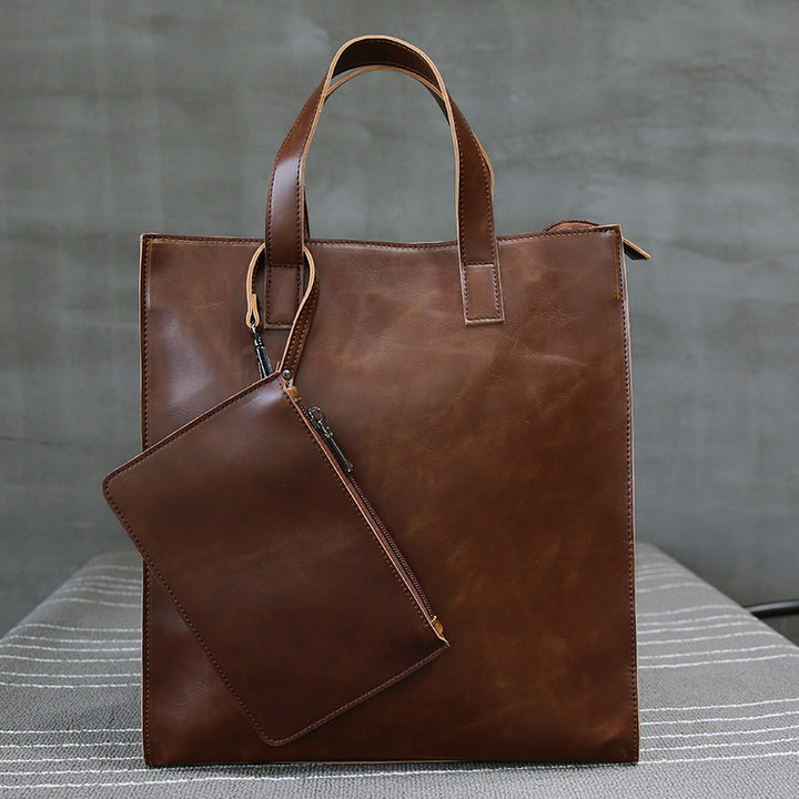 Stylish and Spacious Leather Bag Stornfield