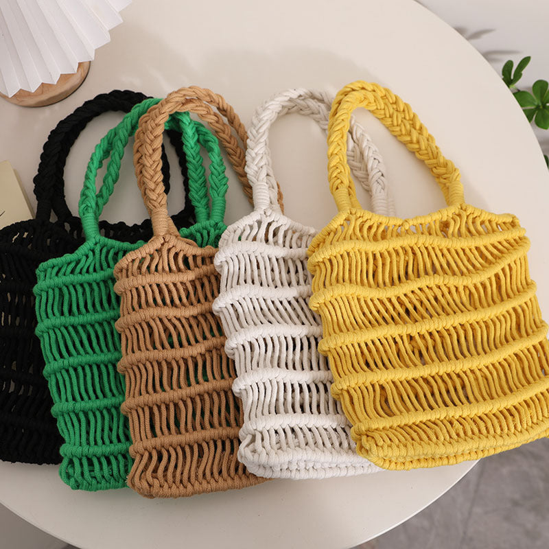 Braided Macrame Shoulder Bag Stornfield