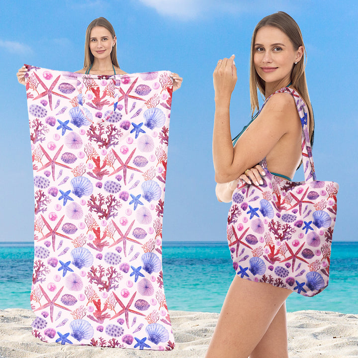 Tote bag with integrated towel Stornfield