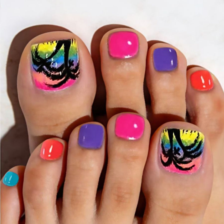 Artistic Vibrant Nail Art Stornfield