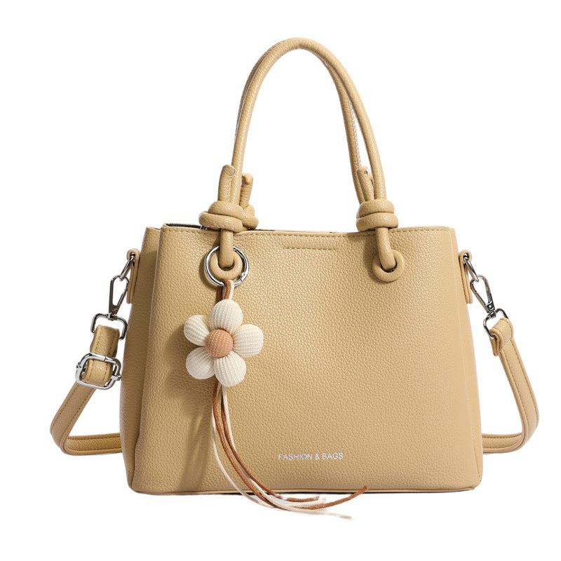 Textured Mini Handheld Tote Bag
