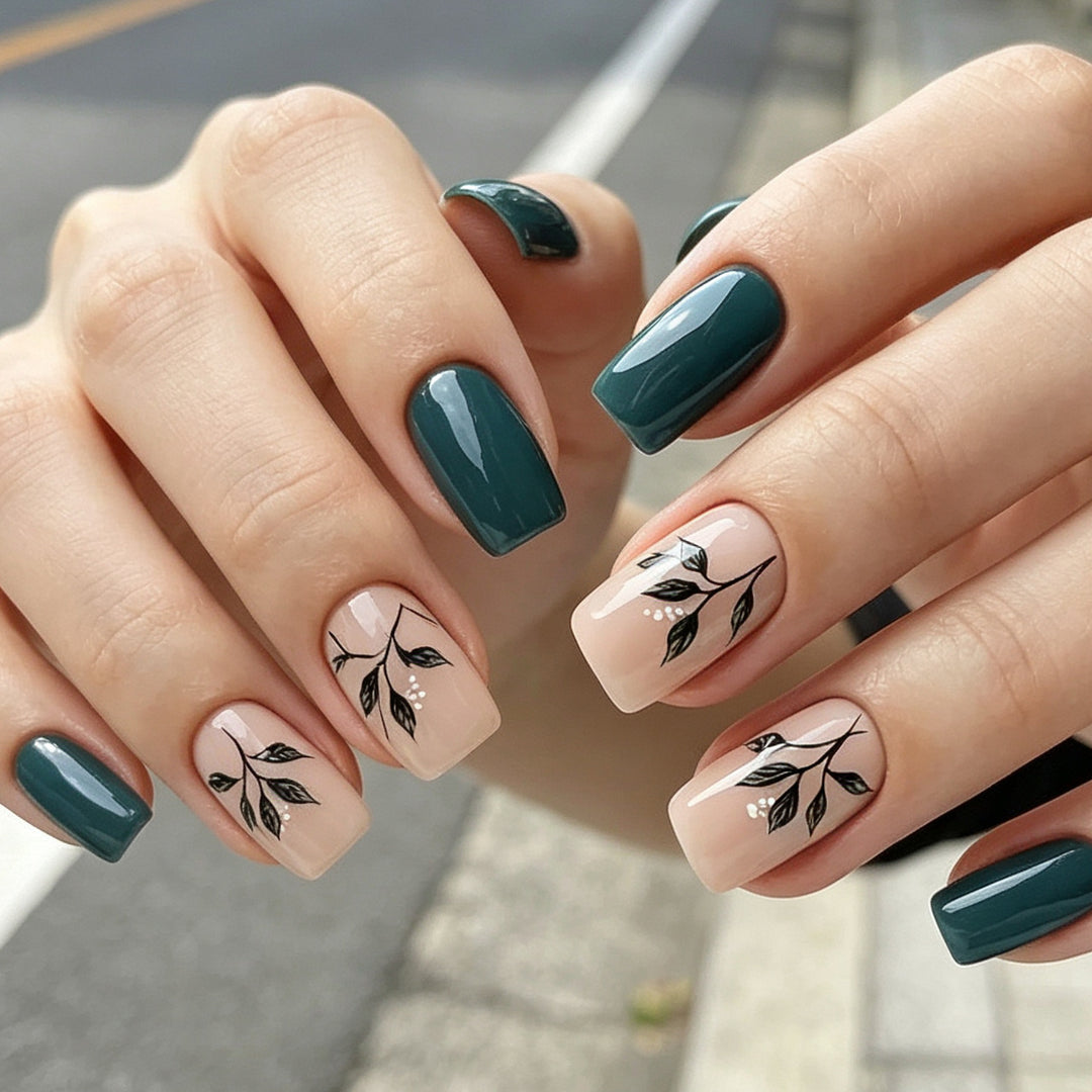 Botanical Art Nail Enhancements Stornfield