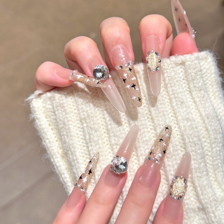 Artistic Premium Detailed Press-On Nail Art Stornfield