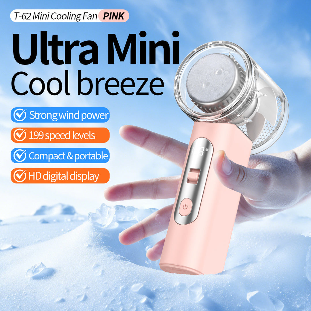 Women's Portable Mini Wind Cooler with HD Display Stornfield