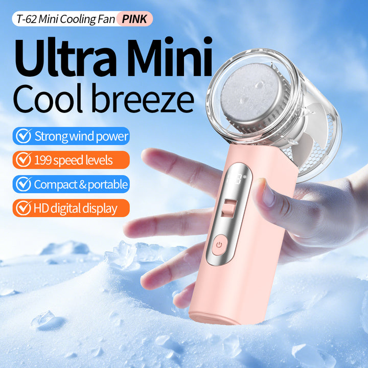 Women's Portable Mini Wind Cooler with HD Display Stornfield