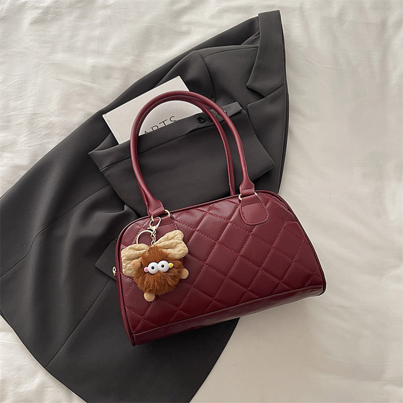 Quilted Faux Leather Handbag Stornfield