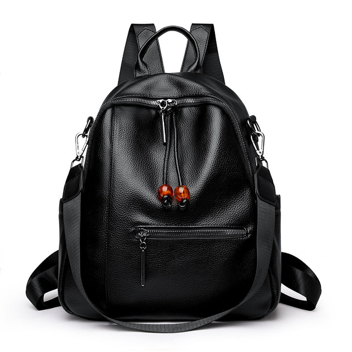 Premium Leather Travel Backpack Stornfield