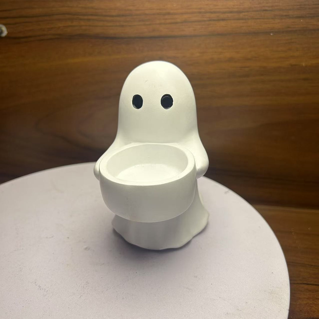 Whimsical Ghost Figurine Decoration Stornfield
