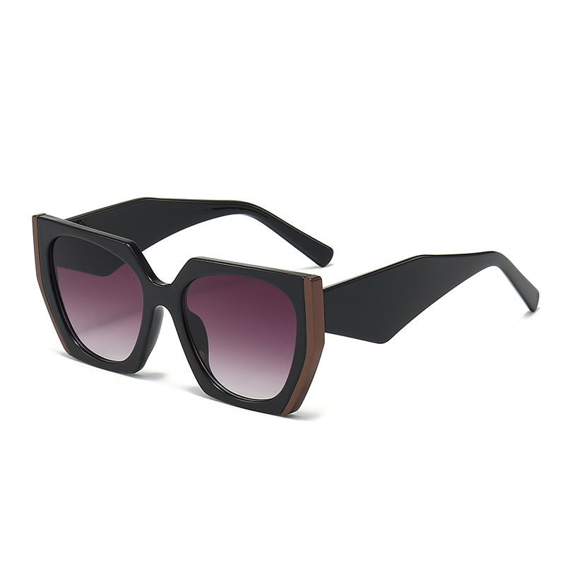 Women Oversized Sunglasses with Distinct Angular Design Stornfield