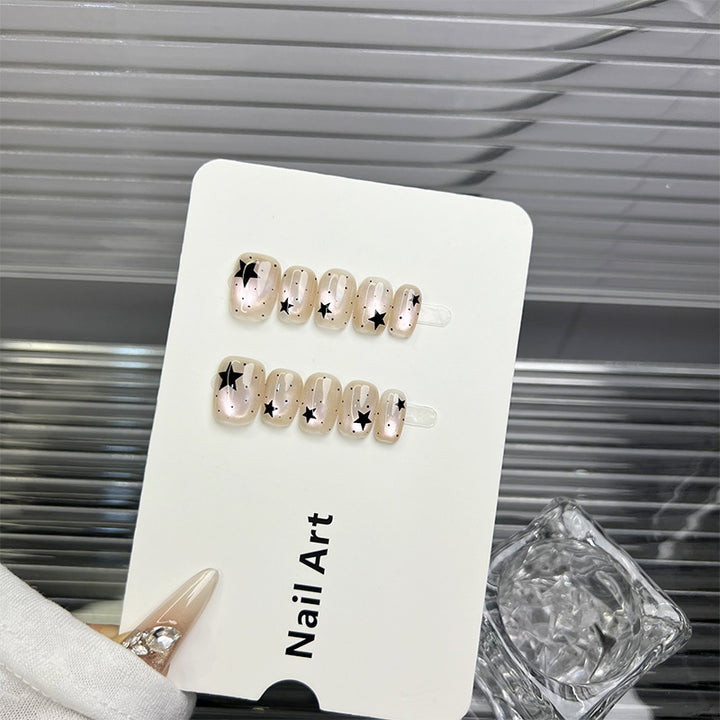 Starry Decorative Press-On Nail Set
