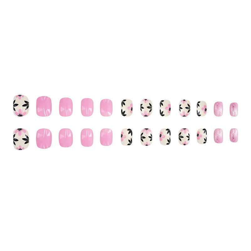 Festive Holiday Themed Press-On Nails