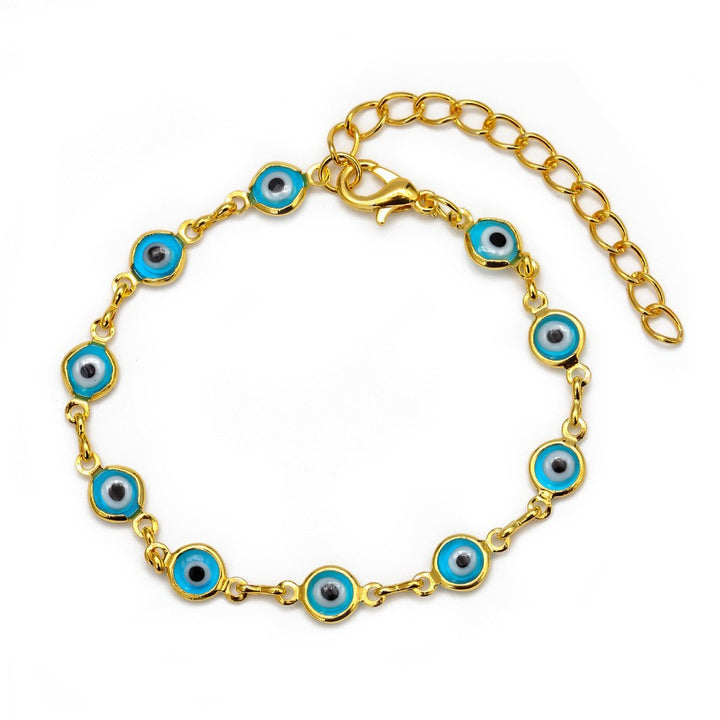 Decorative Evil Eye Charm Bracelet Stornfield