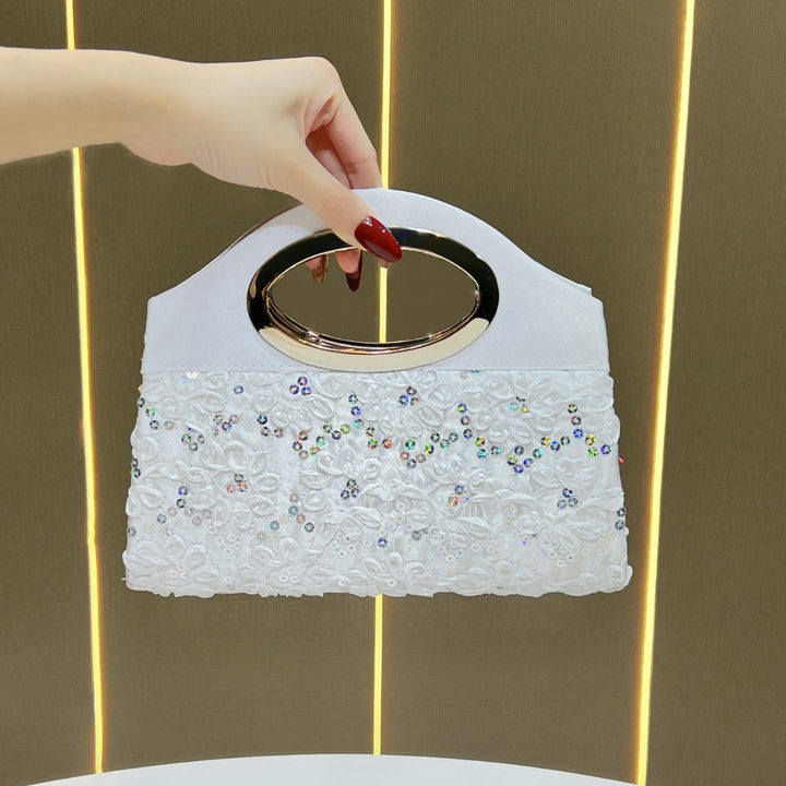 Floral Embellished Evening Purse