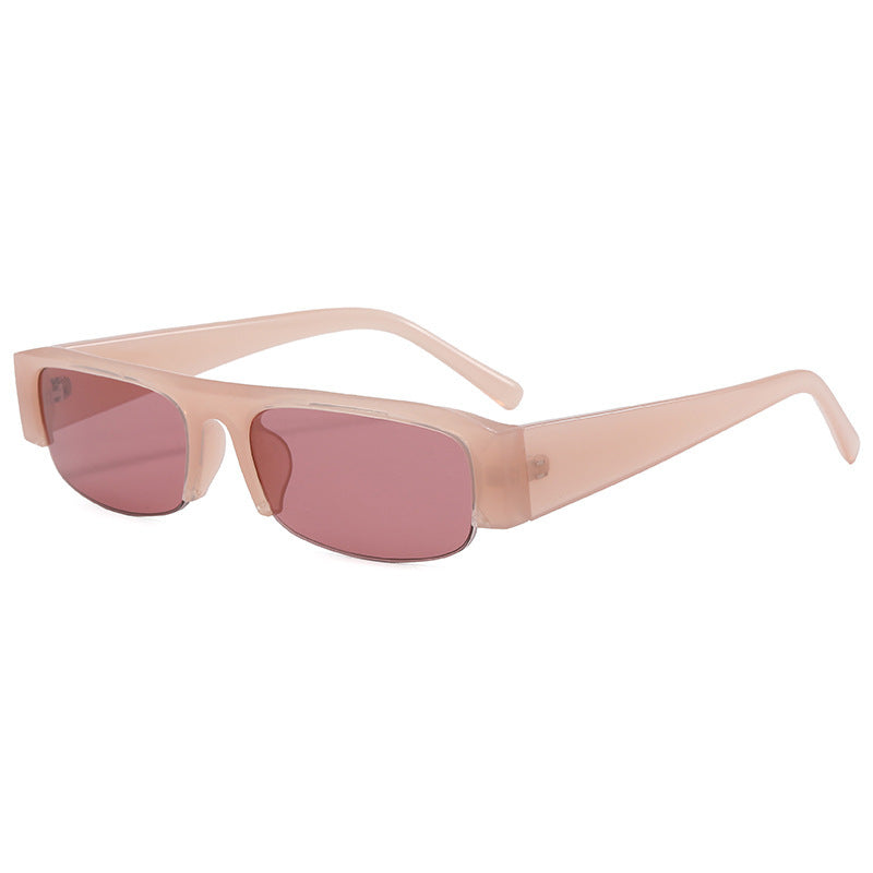 Contemporary Retro-Inspired Flat Lens Sunglasses Stornfield