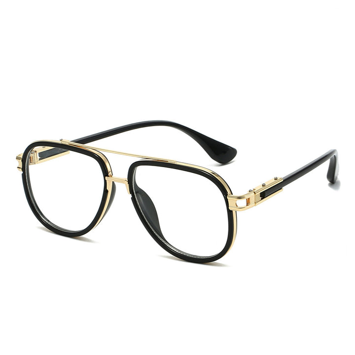 Vintage-Inspired Bold Geometric Sunglasses Stornfield
