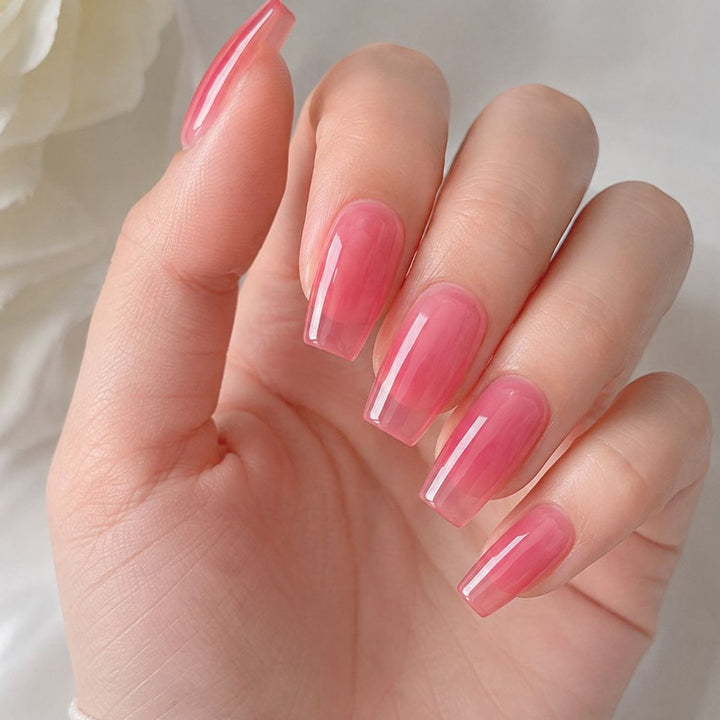 Elegant Square-Shape Gel Nail Enhancements Stornfield