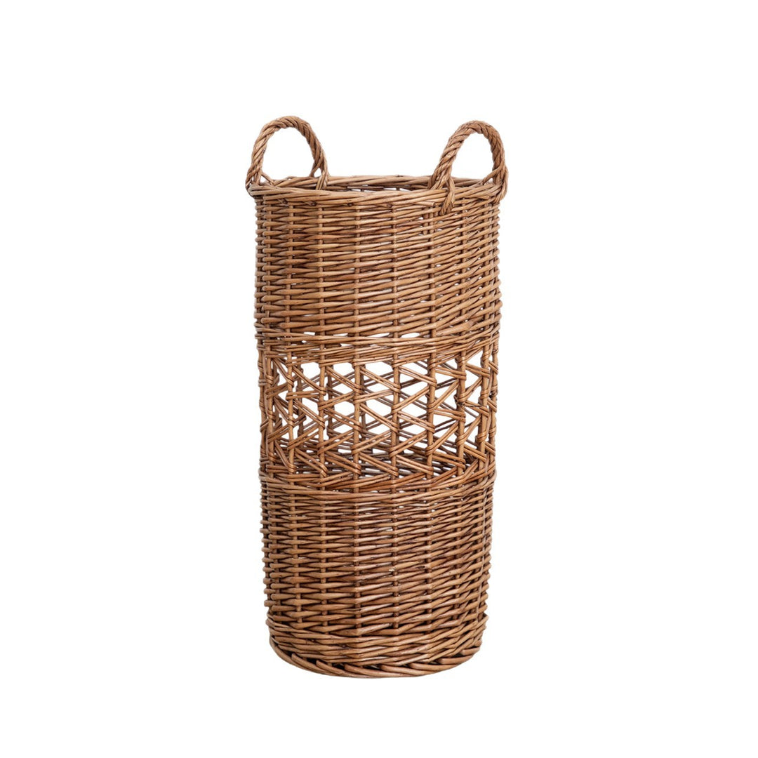 Handcrafted willow basket with cotton lining Stornfield