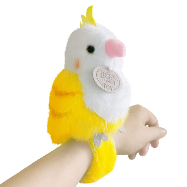 Plush Shoulder-Sitting Toucan Clip-On Companion with Metal Clip and Soft Huggable Body Stornfield