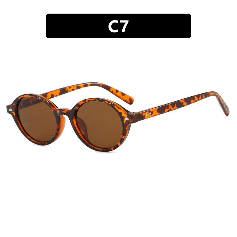 Women's round sunglasses with modern design and polarized lenses Stornfield