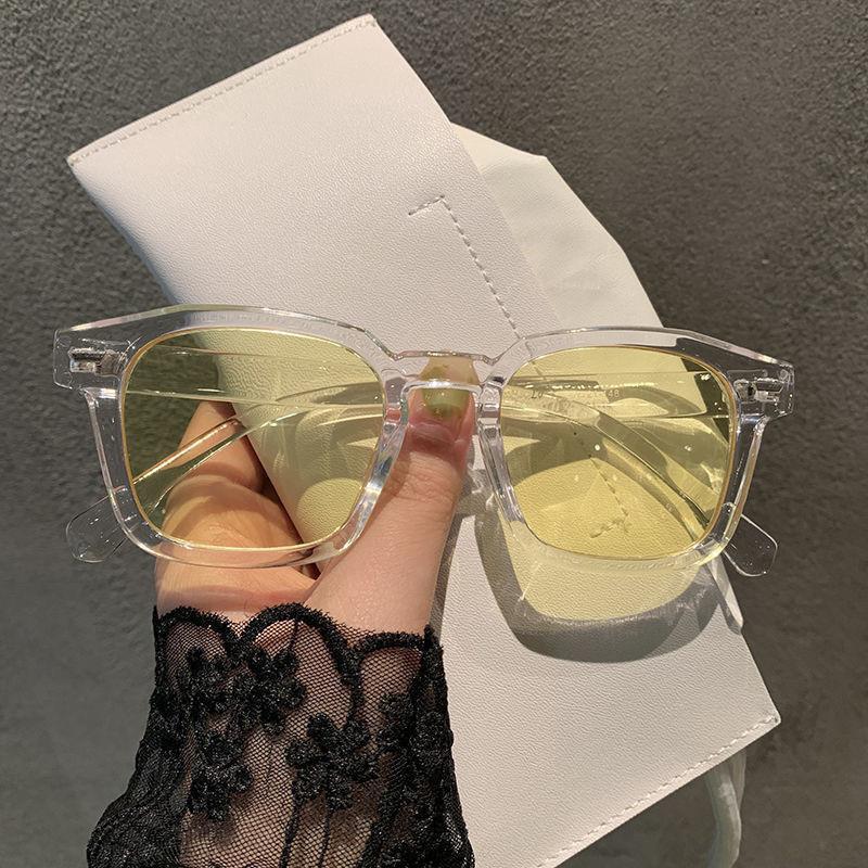 Transparent Frame Square Sunglasses Stornfield