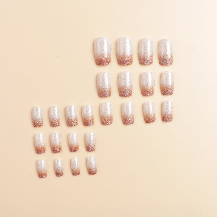 Glitter Ombre Press-On Nail Set Stornfield