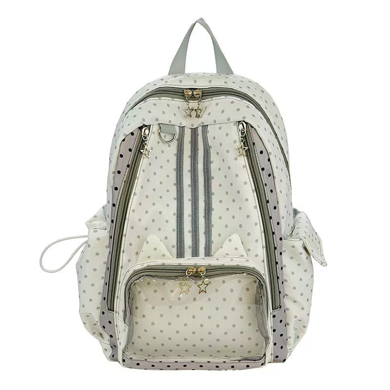 Girls Playful Polka Dot Backpack Stornfield