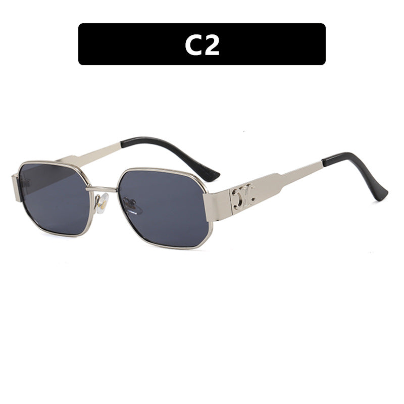 Women's geometric sunglasses in modern design with polarized lenses Stornfield