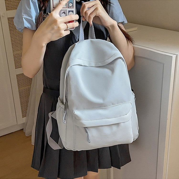 Leisure backpack with flexible side pockets and clear structure Stornfield