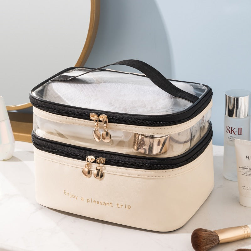 Dual-Layer Transparent Cosmetic Organizer Stornfield