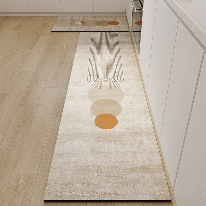 Abstract Pattern Kitchen Runner Mat
