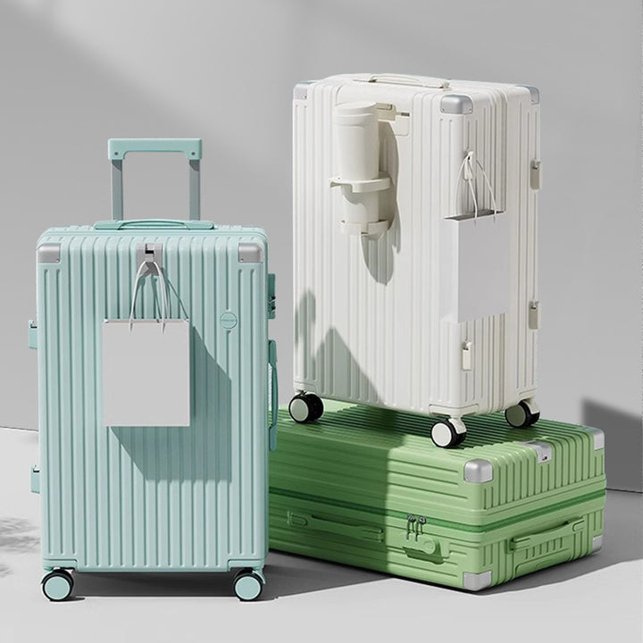 Women's Stylish Textured Spinner Luggage Stornfield