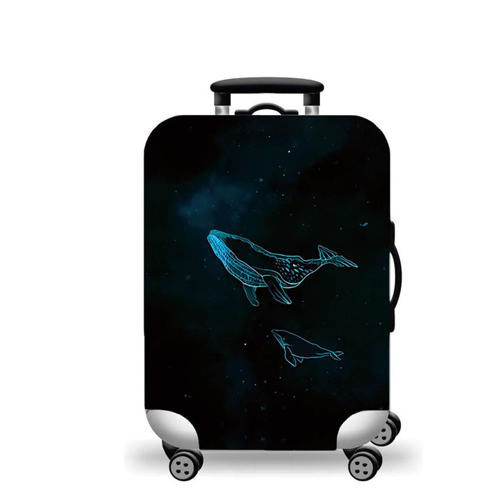 Unisex nan Kids Cabin Trolley with international landmark motif and lightweight ABS shell Stornfield
