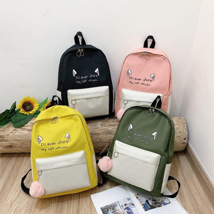 Cute Animal-Themed Backpack Set Stornfield