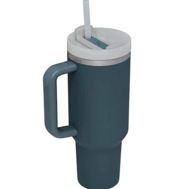 Ladies Insulated Mug with Handle and Practical Straw Stornfield