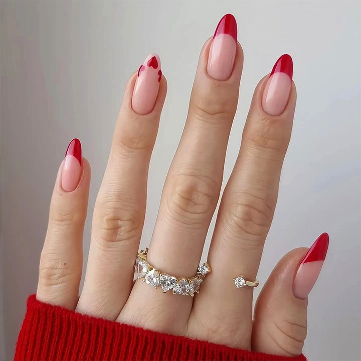 Artificial nail set with unique patterns Stornfield