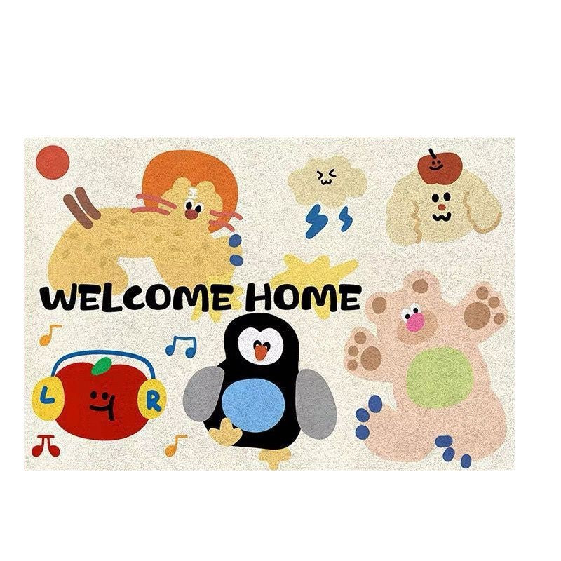 Fun Cartoon-Themed Welcome Mat Stornfield